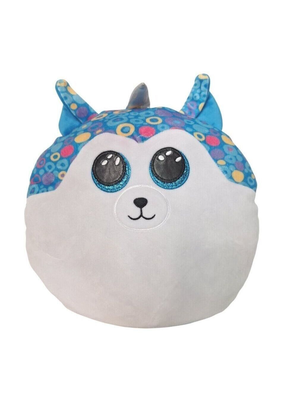 TY Helena Husky Unicorn Squish A Boo Plush 14 Inch